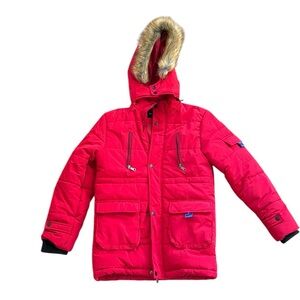 FARVALUE Boys Water Resistant Winter Quilted Puffer Coat Size 12-13